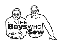 the boys who sew logo white