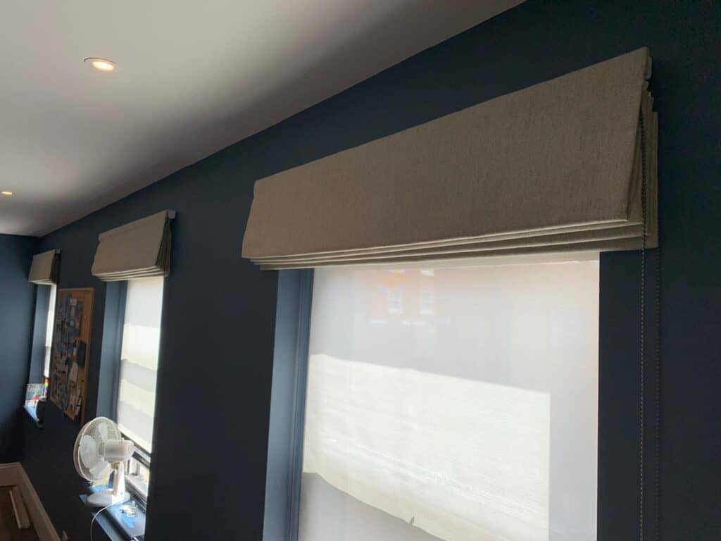 cream blinds by the boys that sew